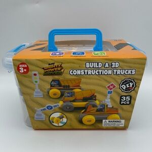 DIY Build-A-3D Construction Trucks